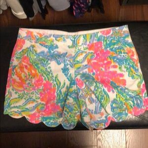 EUC Lilly Pulitzer buttercup shorts